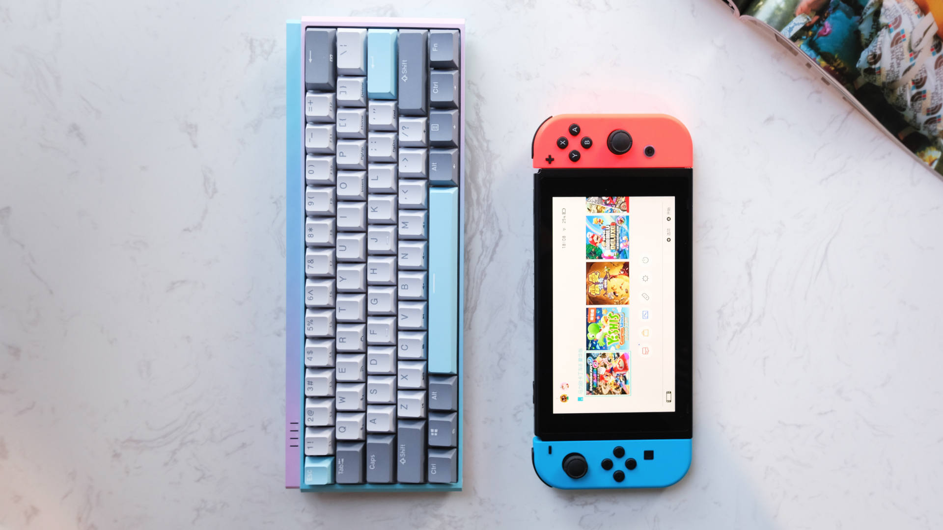 杜伽k310樱桃黑轴键盘测评,杜伽k310w无线银轴机械键盘