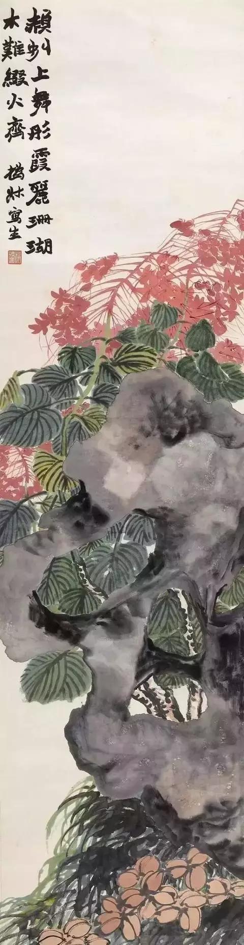 历代中国画中的奇石,中国画奇石作品欣赏