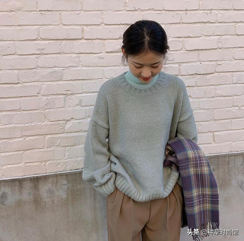 秋针织西装裤,针织衫西装裤什么场合穿