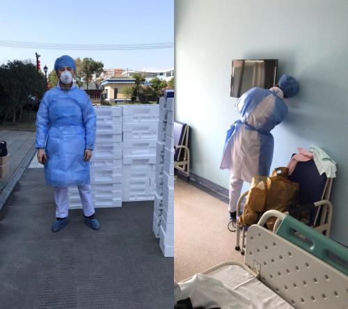 投身全国抗疫支援行动国美安迅物流奔波在路上