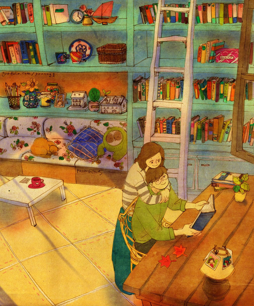 韩国插画师jungsuklee的作品,韩国插画师banzisu作品赏析
