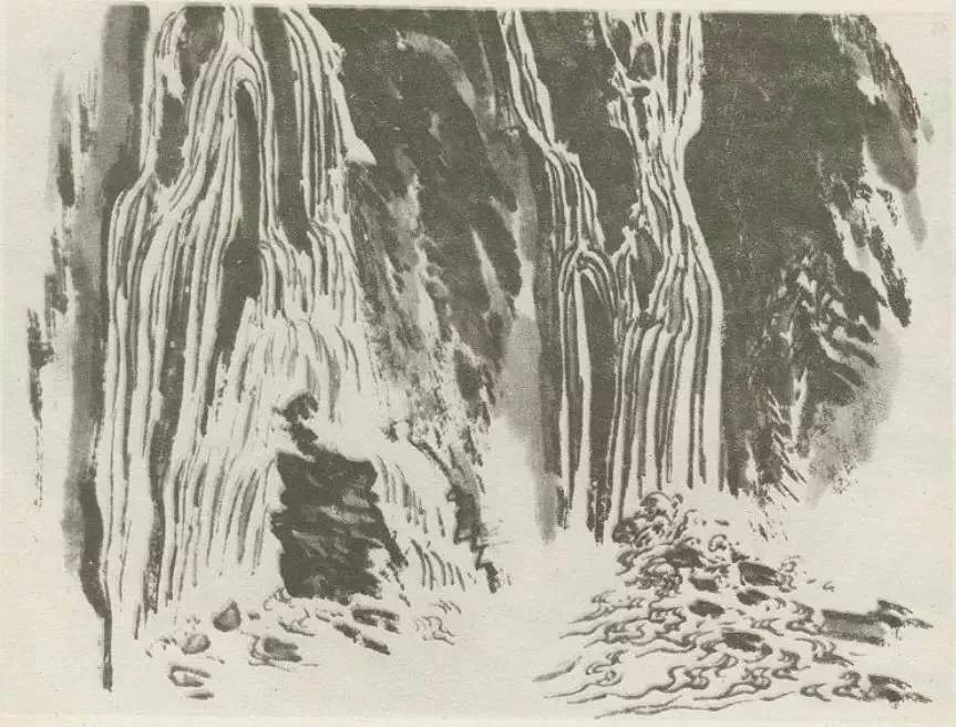 施云翔画水技法,画水技法视频