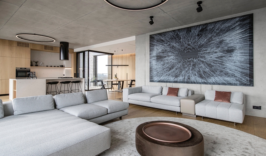 沙发不靠墙的简单装修风格效果,沙发不靠墙的客厅该怎样设计好看