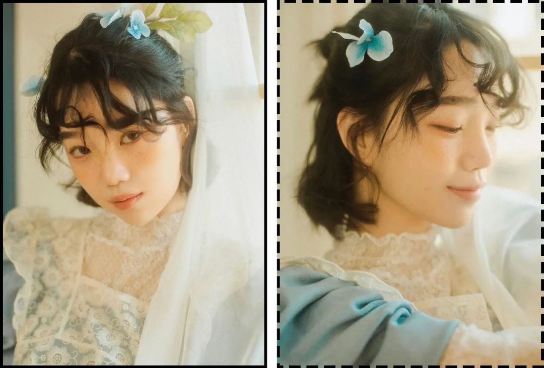 3款不挑脸型的刘海，又美又精致，自己动手就能剪