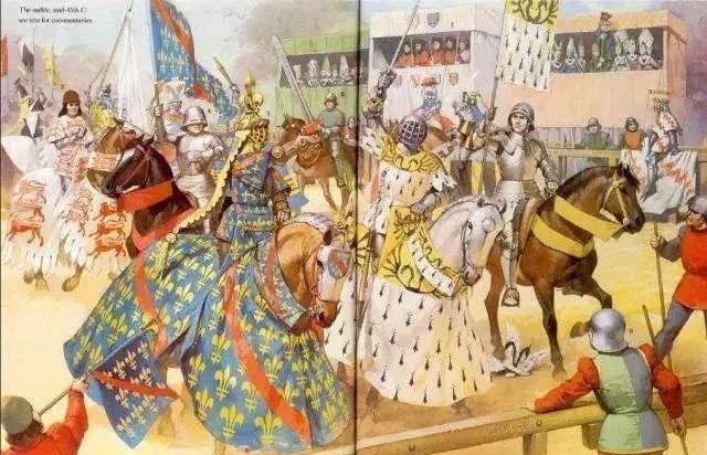 中世纪马背长矛对决视频,中世纪骑马决斗名场面