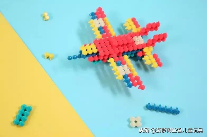 菠萝树积木玩具,菠萝树益智玩具积木