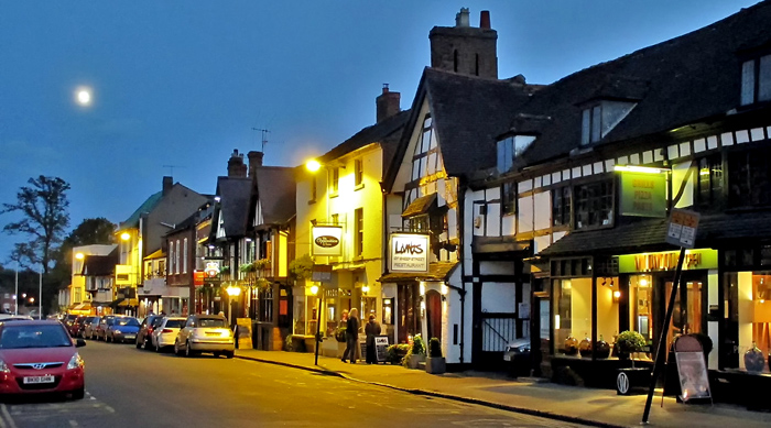 英国斯特拉特福位置,英国莎翁故居