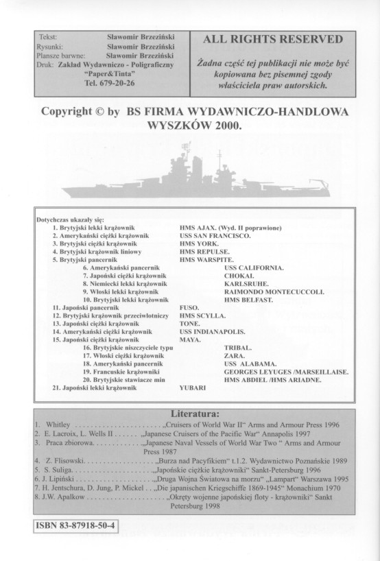 旧日本海军夕张级轻巡洋舰YUBARILightCruiser