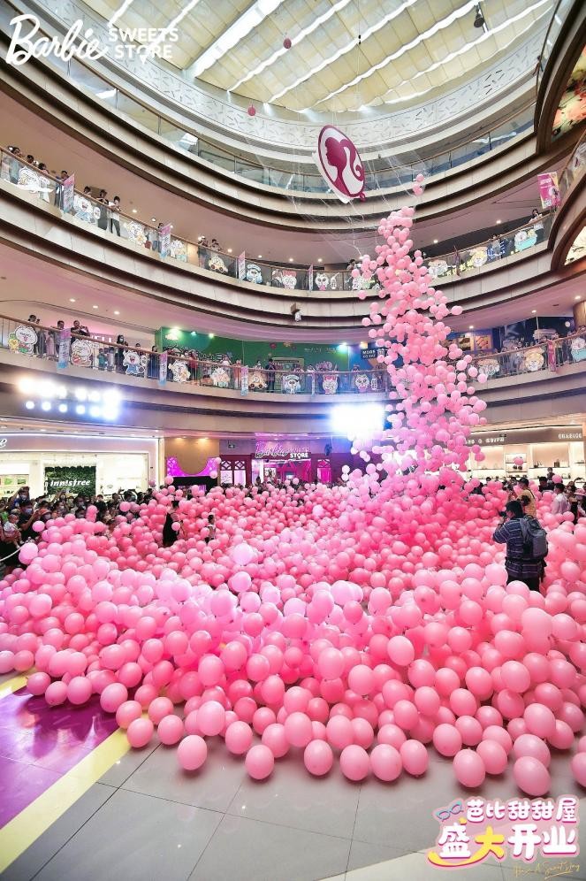 芭比主题甜甜屋广州,上海芭比主题餐厅