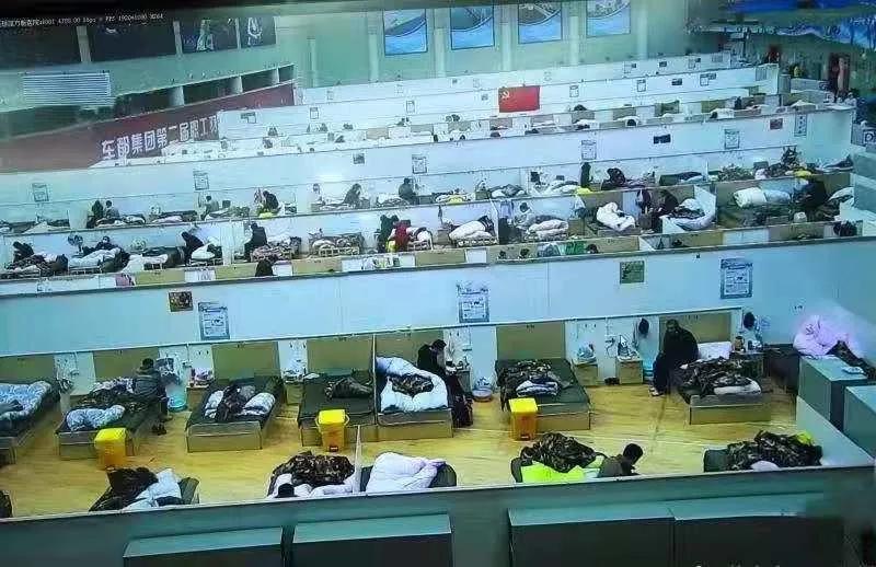 记者探访沌口方舱医院,沌口方舱医院