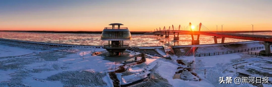 来黑河看雪,赏冰乐雪走进沐石河中心学校