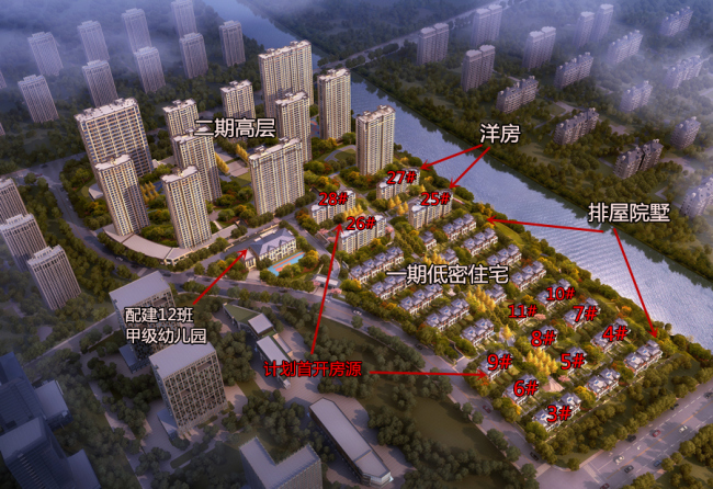 杭房悦东方附近楼盘,杭房悦东方排屋