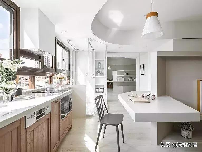 法式原木风家居案例,家居北欧风装修效果图