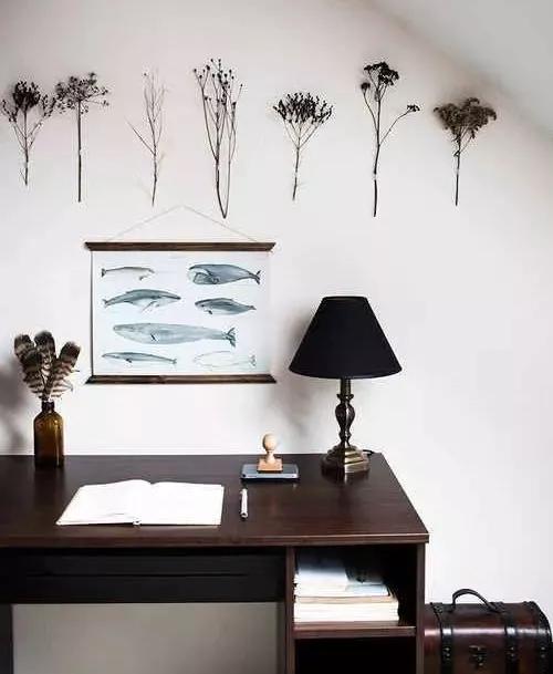 适合干花的装饰,简单的干花装饰