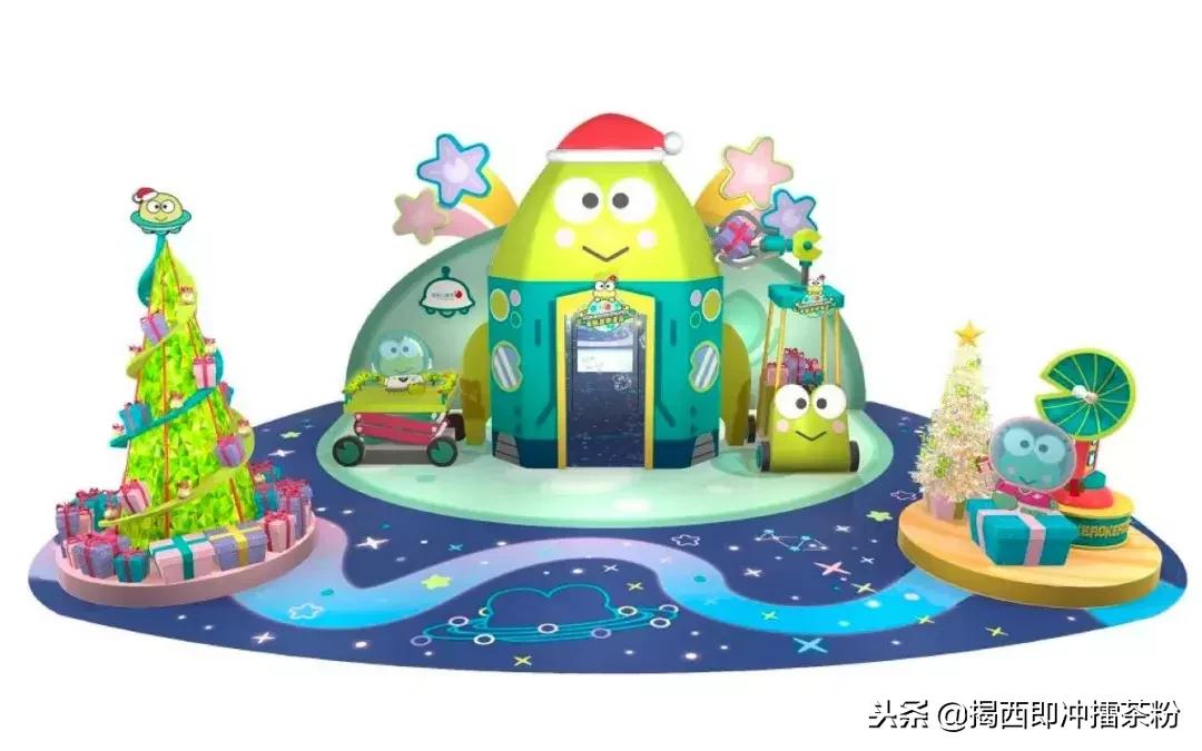 过分美丽!圣诞灯饰点亮香港:泰迪熊、比卡超、布丁狗陪你过圣诞