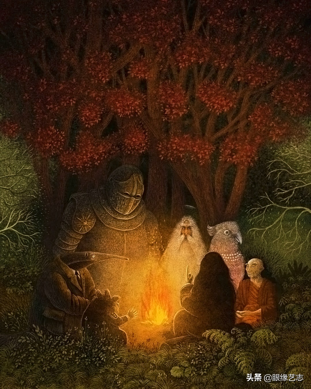 自由绘画艺术疗愈,治愈艺术绘画