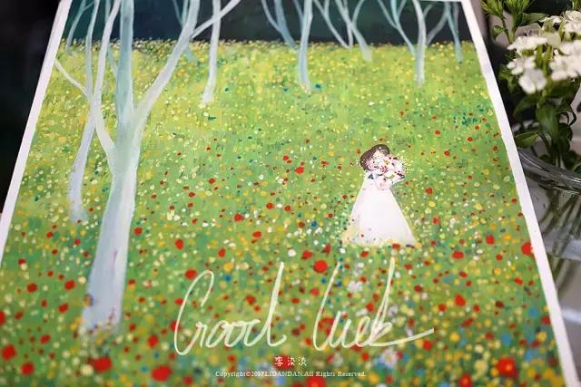 自己做ins插画卡片少女心 (少女心简单插画可爱小图案)