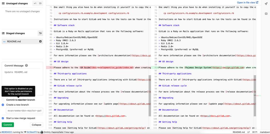 GitLab12.7发布支持父子管道、blame视图、结构化日志等