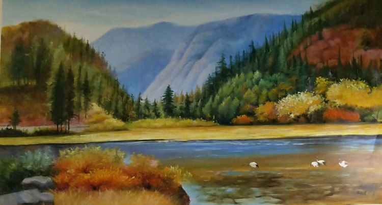 中国小幅油画作品大展作品集,三峡丹青油画作品