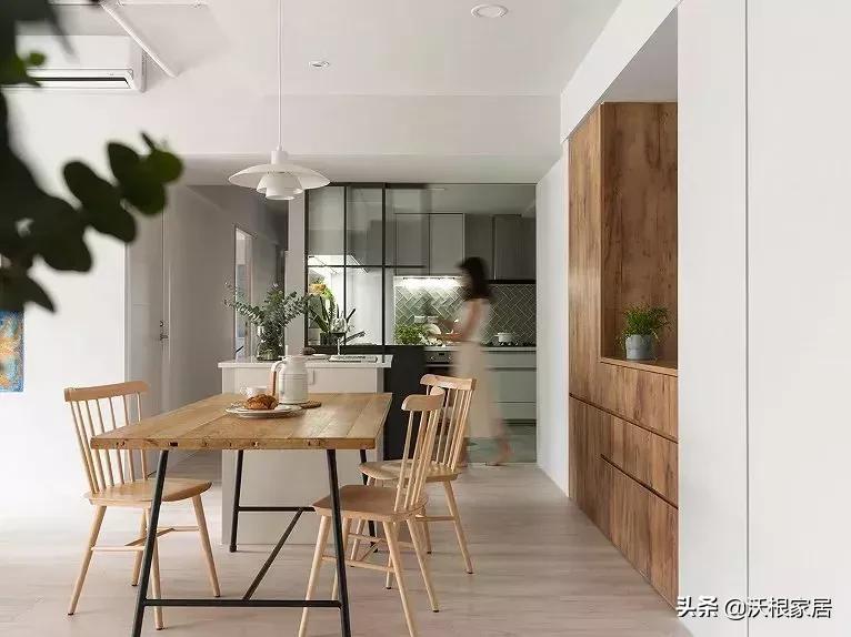 法式原木风家居案例,家居北欧风装修效果图