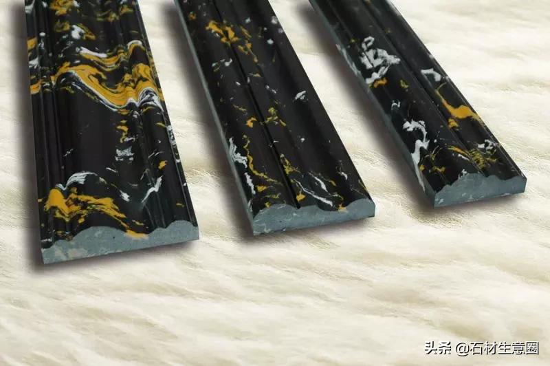 简一大理石黑金花,奢华大理石
