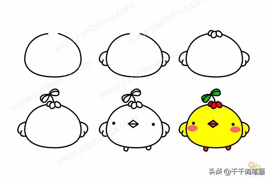 3-6岁儿童动物画入门教程,幼儿园动物画大全最简单