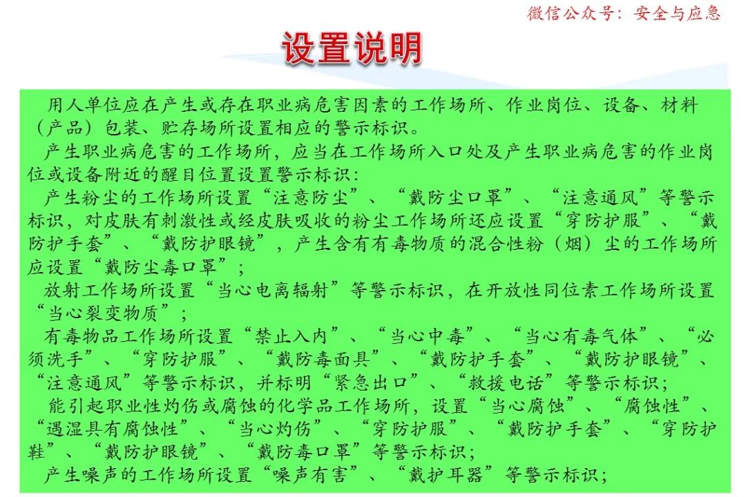 一分钟看懂各种安全标志,一分钟了解安全标志