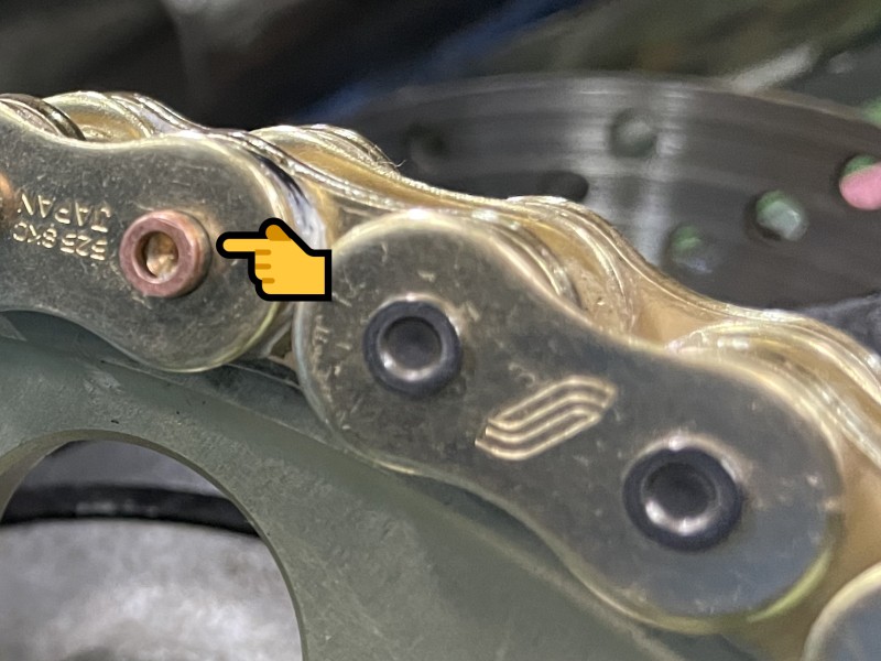 摩托车前链条改16齿,摩托车换牙盘链条教程