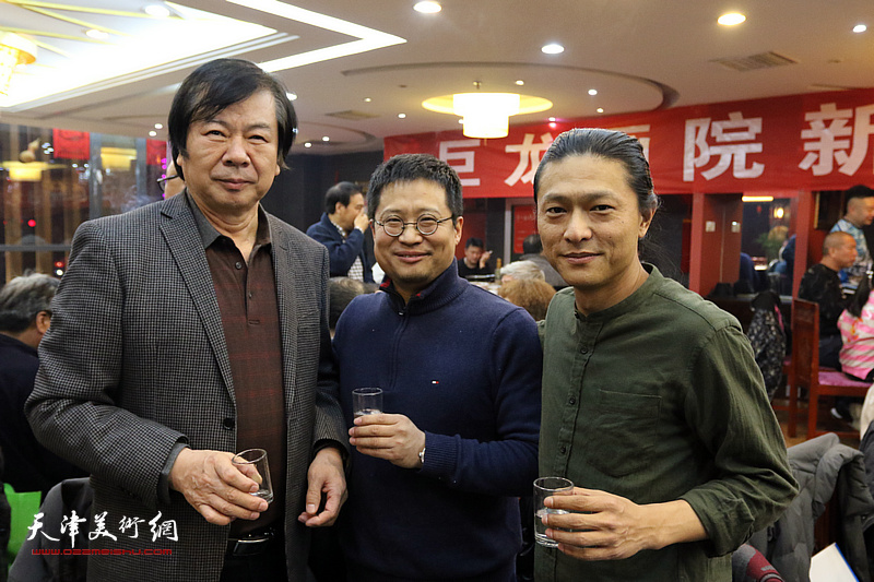 巨龙画院新春团拜活动在江泽福轩大饭店举行