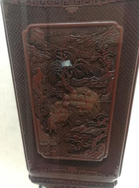 皇寺古玩市场,古玩市场老物件漆器