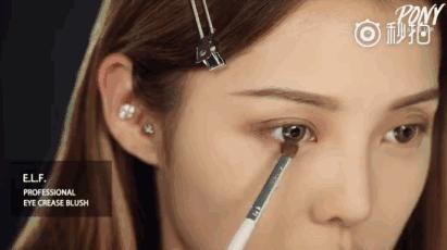 新手眼影入门四种画法,眼影新手入门画法大地色