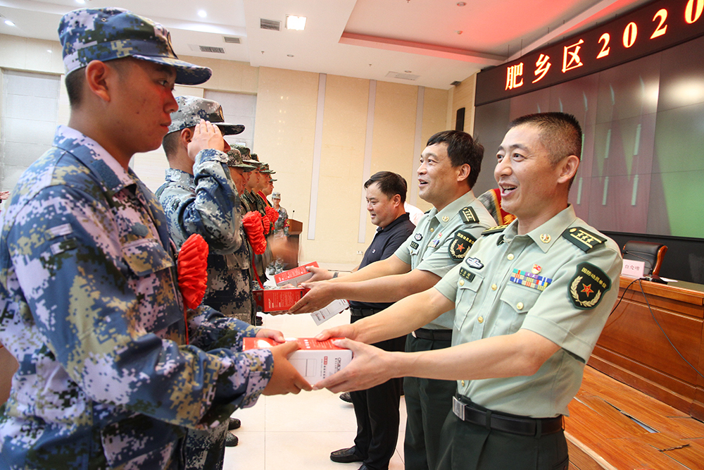 这批新兵真帅！史上学历最高特长最多！河北省邯郸市肥乡区75名新兵披甲出征圆梦军营