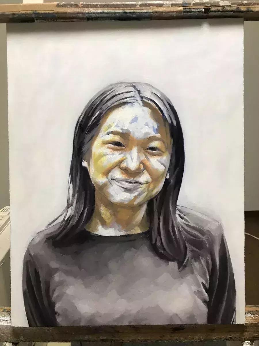 冷军超写实绘画是怎么画出来的,中国媲美冷军的超写实人物画家