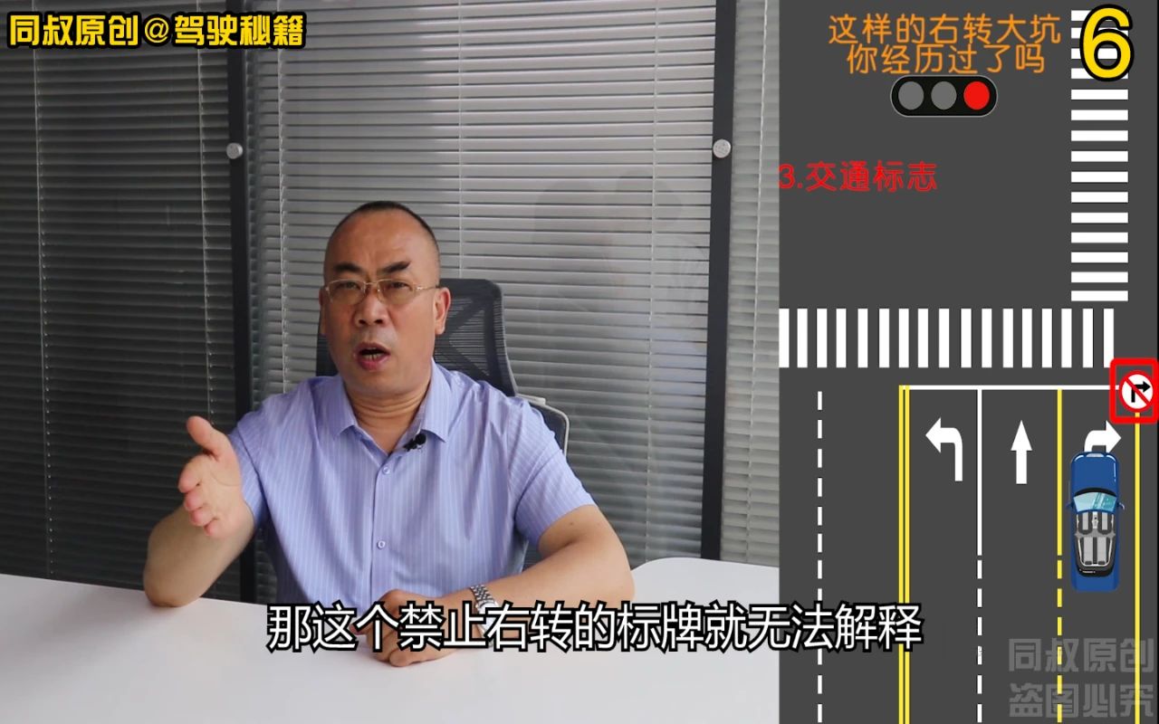 右转违反交通信号灯扣6分罚100元,违反右转弯信号灯扣3分