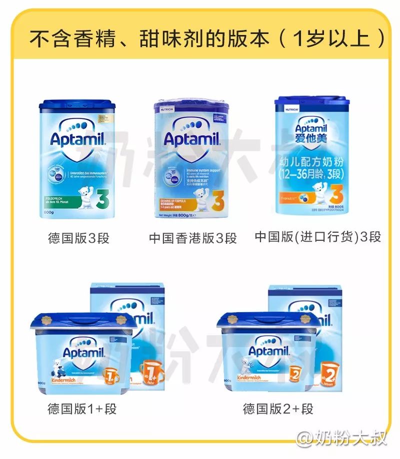 爱他美哪款配方全好消化,爱他美哪个版本好喝不上火