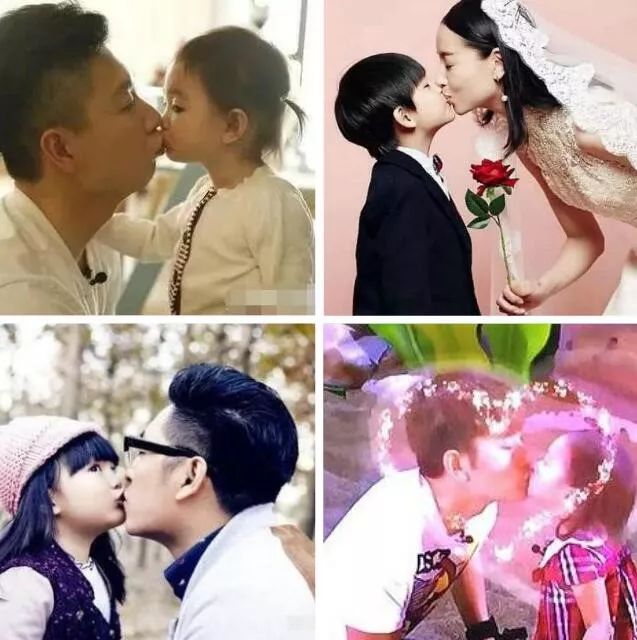 贝克汉姆可以学学黄磊，父爱不用嘴对嘴的亲吻来表达