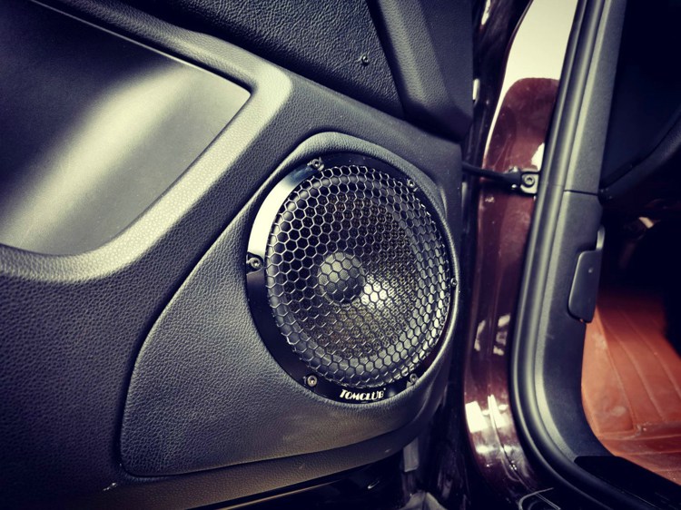 保时捷卡宴音响效果dj,保时捷卡宴音响升级案例