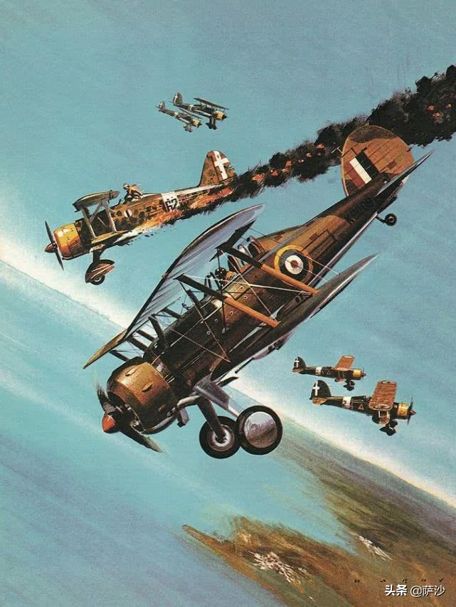 “斗破天际撼敌胆”中国上空的捍卫者:英制斗士MKⅠ战机