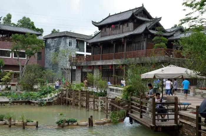 最近的甘坑小镇,现在的甘坑客家小镇都市田园