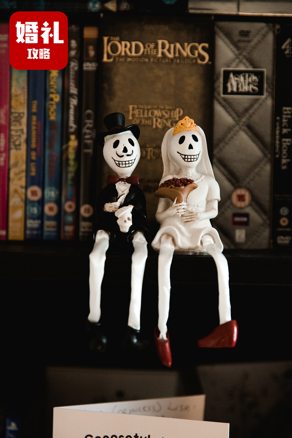 国外哥特风婚礼,英国婚礼玩儿哥特风