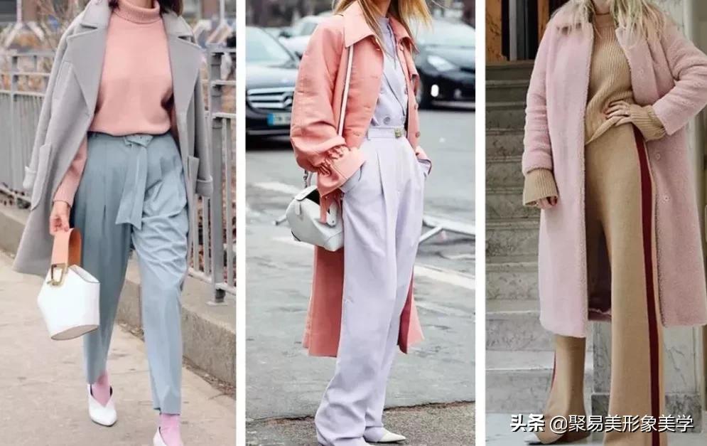 初秋穿什么颜色好看,秋天穿“杏色”太好看了