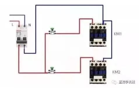 cjx2-1801交流接触器接线视频,cjt1-10交流接触器实物接线图解