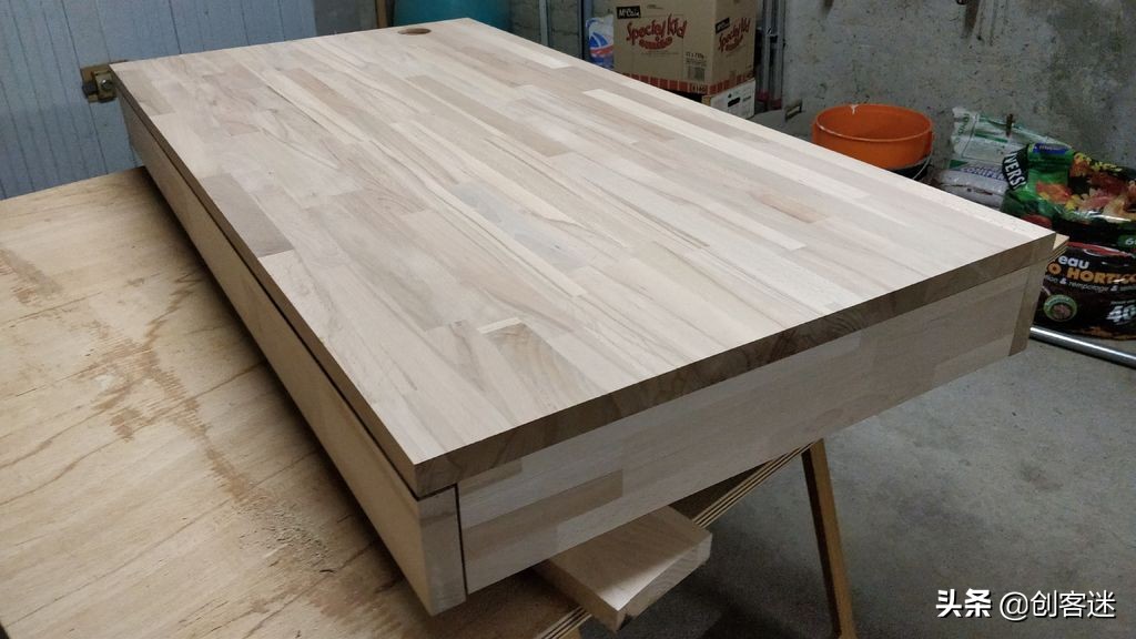 一体式机箱水冷电脑桌教程,国外自制水冷电脑桌