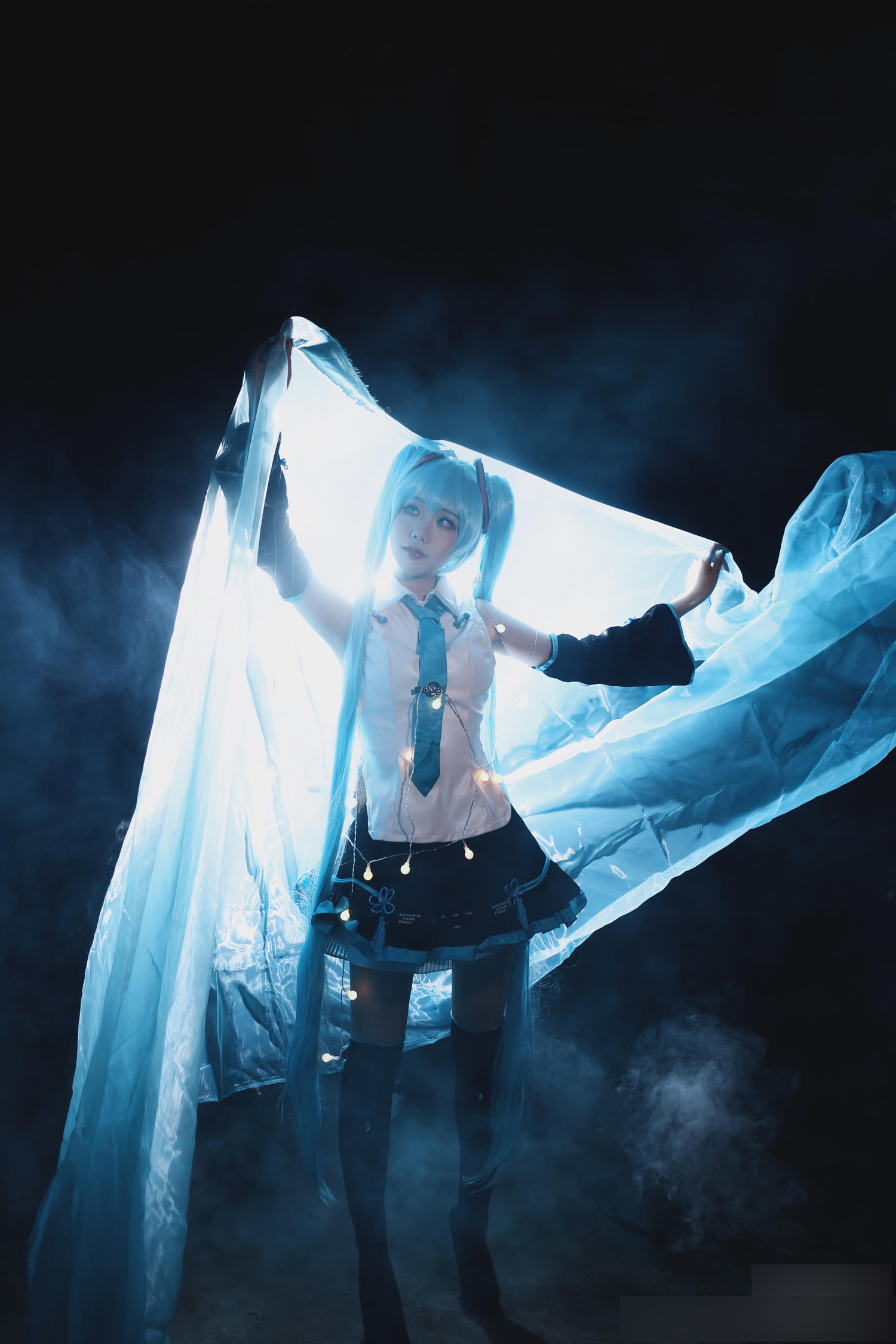 女coser初音未来,中国女孩cos初音未来在日本漫展