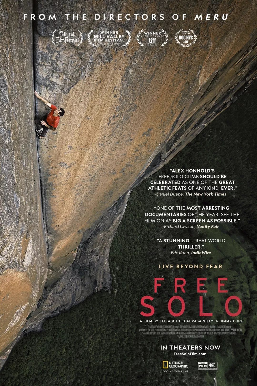 人生就像Freesolo，从《徒手攀岩》中我找到达成目标的成功之道