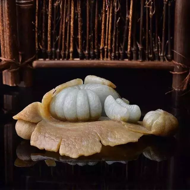 苹果玉石雕刻,玉石雕刻各种小型水果