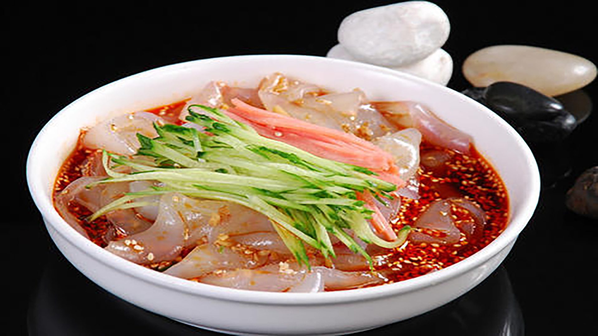 五彩大拉皮做法糖醋,大拉皮糖醋