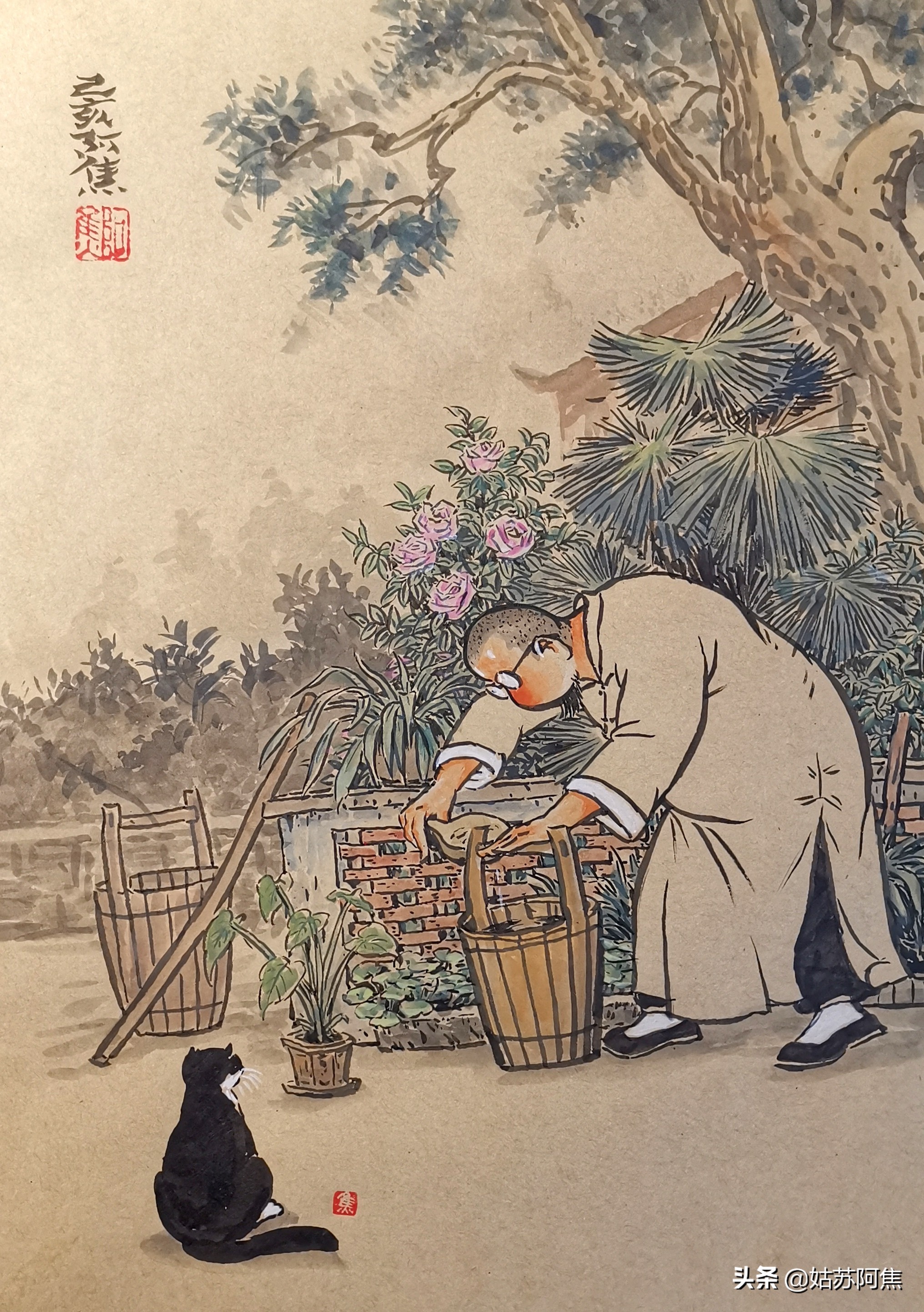 等你来等花开,等一朵花开盼一场春来