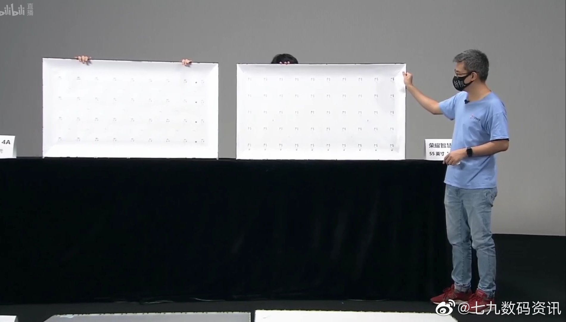 真正拆解下来的原装屏,小米电视4a49寸拆机视频