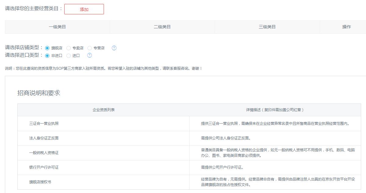 2022年京东自营入驻条件及费用,2021京东门店入驻条件及费用